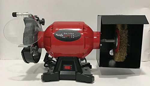 CEVIK Pro CP10-150MIXTA Kombi-Schleifmaschine, 450 W, Schleif- und Bürste, 150 mm, 2950 U/min, professionelle Schleifmaschine für Werkstatt und Messerschärfen CEVIK Pro CP10-150MIXTA Kombi-Schleifmaschine, 450 W, Schleif- und Bürste, 150 mm, 2950 U/min, professionelle Schleifmaschine für Werkstatt und Messerschärfen von Cevik