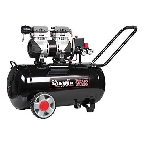 Cevik Silent Kompressor 50L 1,5HP Pro CA-PRO50SILENC, Schwarz, 0 von Cevik