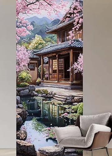 Malen nach Zahlen Erwachsene Chinesischer Stil Malen nach Zahlen ab 9 jahre,Groß Paint by Numbers Hof mit Pinseln Acrylfarbe Paint by Numbers Kinder DIY Handgemalt Ölgemälde Wanddeko Gifts,20x40cm Q5 Malen nach Zahlen Erwachsene Chinesischer Stil Malen nach Zahlen ab 9 jahre,Groß Paint by Numbers Hof mit Pinseln Acrylfarbe Paint by Numbers Kinder DIY Handgemalt Ölgemälde Wanddeko Gifts,20x40cm Q5 von Cexeqee