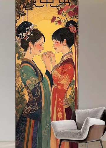 Malen nach Zahlen Erwachsene Chinesischer Stil Malen nach Zahlen ab 9 jahre,Groß Paint by Numbers Schönheit mit Pinseln Acrylfarbe,Paint by Numbers Kinder DIY Handgemalt Ölgemälde Wanddeko ,30x60cm Q4 Malen nach Zahlen Erwachsene Chinesischer Stil Malen nach Zahlen ab 9 jahre,Groß Paint by Numbers Schönheit mit Pinseln Acrylfarbe,Paint by Numbers Kinder DIY Handgemalt Ölgemälde Wanddeko ,30x60cm Q4 von Cexeqee