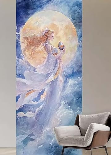 Malen nach Zahlen Erwachsene Mond Malen nach Zahlen ab 9 jahre,Groß Paint by Numbers Fee mit Pinseln Acrylfarbe Paint by Numbers Kinder Anfänger DIY Handgemalt Ölgemälde Wanddeko Geschenke,40x80cm P98 Malen nach Zahlen Erwachsene Mond Malen nach Zahlen ab 9 jahre,Groß Paint by Numbers Fee mit Pinseln Acrylfarbe Paint by Numbers Kinder Anfänger DIY Handgemalt Ölgemälde Wanddeko Geschenke,40x80cm P98 von Cexeqee