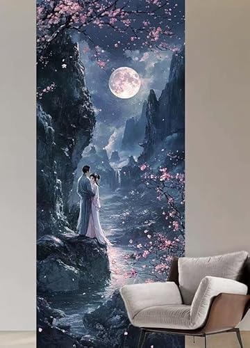 Malen nach Zahlen Erwachsene Mond Malen nach Zahlen ab 9 jahre,Groß Paint by Numbers Liebhaber mit Pinseln Acrylfarbe Paint by Numbers Kinder DIY Handgemalt Ölgemälde Wanddeko Geschenke,20x40cm P92 Malen nach Zahlen Erwachsene Mond Malen nach Zahlen ab 9 jahre,Groß Paint by Numbers Liebhaber mit Pinseln Acrylfarbe Paint by Numbers Kinder DIY Handgemalt Ölgemälde Wanddeko Geschenke,20x40cm P92 von Cexeqee