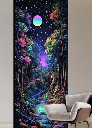 Malen nach Zahlen Erwachsene Mond Malen nach Zahlen ab 9 jahre,Groß Paint by Numbers Wald mit Pinseln Acrylfarbe Paint by Numbers Kinder DIY Handgemalt Ölgemälde Wanddeko Geschenke,40x80cm P95 Malen nach Zahlen Erwachsene Mond Malen nach Zahlen ab 9 jahre,Groß Paint by Numbers Wald mit Pinseln Acrylfarbe Paint by Numbers Kinder DIY Handgemalt Ölgemälde Wanddeko Geschenke,40x80cm P95 von Cexeqee