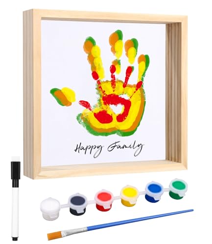 Cexovo DIY Familien Handabdruck Set,Baby Handabdruck und Fußabdruck Set, Familie mit Platz für 4,Andenken Geschenke für Werdende und Frischgebackene Eltern,Home Decor,Geschenke zur Geburt Cexovo DIY Familien Handabdruck Set,Baby Handabdruck und Fußabdruck Set, Familie mit Platz für 4,Andenken Geschenke für Werdende und Frischgebackene Eltern,Home Decor,Geschenke zur Geburt von Cexovo
