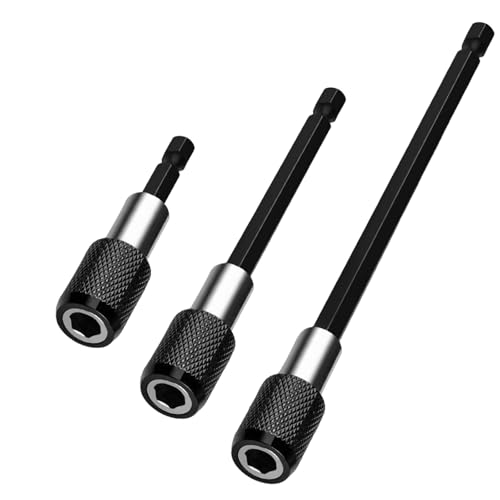 3 Stück Schnellwechsel Bithalter,Magnetische Bohrer Verlängerung, 1/4 Zoll Sechskantschaft,Bithalter Magnetisch Lang 60/100/150mm 3 Stück Schnellwechsel Bithalter,Magnetische Bohrer Verlängerung, 1/4 Zoll Sechskantschaft,Bithalter Magnetisch Lang 60/100/150mm von CeyMlem