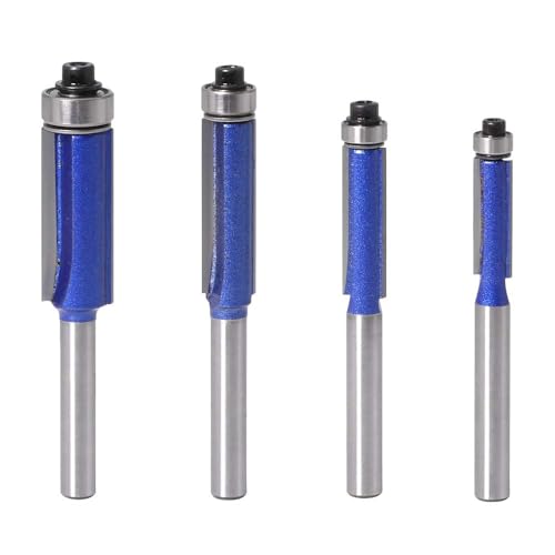 4 Stück Fräser für Holz, 6 mm Schaft Fräser für Satz, Fräser mit gerader Schneide für die Bearbeitung von Blau, Durchmesser 1/4 Zoll 5/16 Zoll 3/8 Zoll 1/2 Zoll 4 Stück Fräser für Holz, 6 mm Schaft Fräser für Satz, Fräser mit gerader Schneide für die Bearbeitung von Blau, Durchmesser 1/4 Zoll 5/16 Zoll 3/8 Zoll 1/2 Zoll von CeyMlem