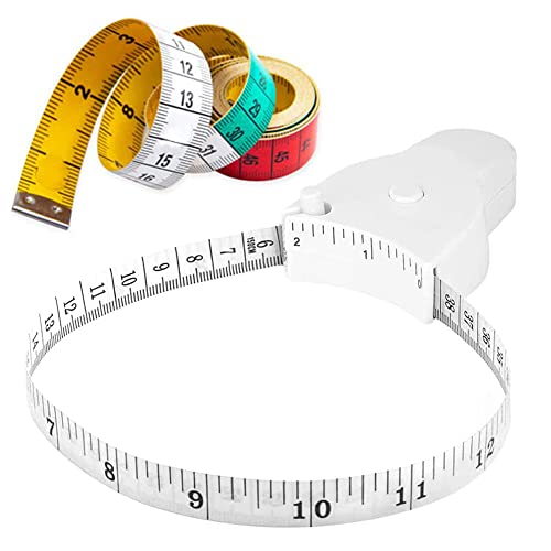 Cezmkio 2 STÜCKE Maßband Körpermaßband 150 cm, einziehbares Maßband zur Körpermessung und Gewichtsabnahme, genaues Körpermaßband für Fitness, Schneider, Nähen, Basteln, Kleidung Cezmkio 2 STÜCKE Maßband Körpermaßband 150 cm, einziehbares Maßband zur Körpermessung und Gewichtsabnahme, genaues Körpermaßband für Fitness, Schneider, Nähen, Basteln, Kleidung von Cezmkio