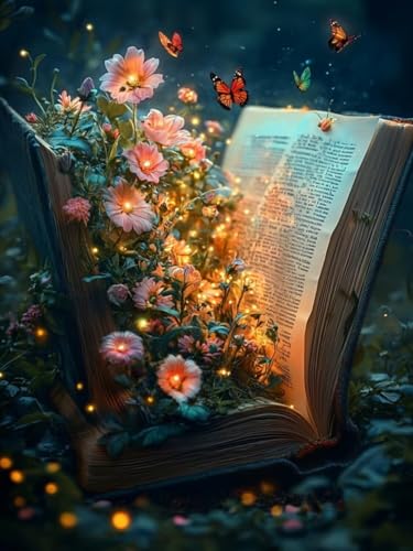 Diamond Painting Bücher, Schmetterling Diamond Painting Viereckige Steine für Basteln Mädchen 8 Jahre, 5D DIY Diamant Bastelset Erwachsene, Dimond Handwerk Geschenke für Zuhause Deko 35x50cm F-80 Diamond Painting Bücher, Schmetterling Diamond Painting Viereckige Steine für Basteln Mädchen 8 Jahre, 5D DIY Diamant Bastelset Erwachsene, Dimond Handwerk Geschenke für Zuhause Deko 35x50cm F-80 von Cgkgzehn