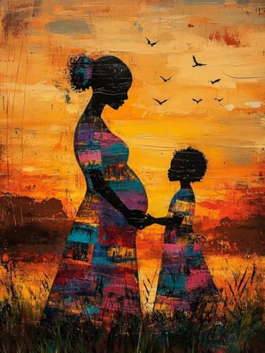 Diamond Painting weiblich, Afrika Diamond Painting Viereckige Steine für Basteln Mädchen 8 Jahre, 5D DIY Diamant Mosaik Bastelset Erwachsene, Dimond Handwerk Geschenke für Zuhause Deko 40x50cm F-147 Diamond Painting weiblich, Afrika Diamond Painting Viereckige Steine für Basteln Mädchen 8 Jahre, 5D DIY Diamant Mosaik Bastelset Erwachsene, Dimond Handwerk Geschenke für Zuhause Deko 40x50cm F-147 von Cgkgzehn