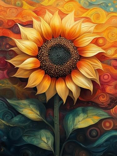 Sonnenblume Diamond Painting Groß XXL 100x130cm für Bastelset Kinder ab 6 Jahre, 5D Amazon Diamond Painting Blumen Set für Erwachsene Anfänger, DIY Full Diamant Set für Zuhause Deko Geschenke F-82 Sonnenblume Diamond Painting Groß XXL 100x130cm für Bastelset Kinder ab 6 Jahre, 5D Amazon Diamond Painting Blumen Set für Erwachsene Anfänger, DIY Full Diamant Set für Zuhause Deko Geschenke F-82 von Cgkgzehn