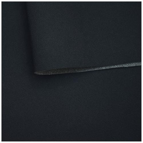 Ch.Cabanski – Autohimmelstoff Dachhimmel Stoff Gewirke - Himmel Zuschnitte aus Polyester mit Schaumstoff Kaschierung – PKW Innenraum Zubehör – Himmelstoff einfach verarbeitbar - FI Schwarz 1,7m x 4m von Ch.Cabanski