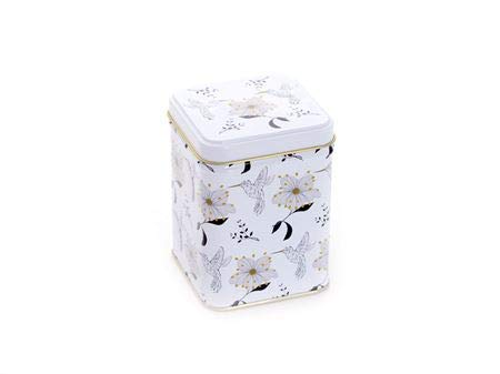 Cha Cult Dose Senta, 100 g eckig, Stülpdeckel, geprägt 9,8 x 6,5 x 6,5 cm Cha Cult Dose Senta, 100 g eckig, Stülpdeckel, geprägt 9,8 x 6,5 x 6,5 cm von Cha Cult
