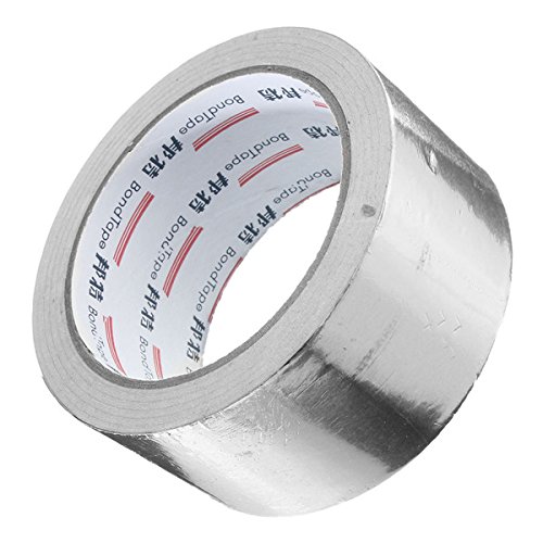 ChaRLes 50mm x 25M silberne AluminiumFolie Klebeband Wärme Reflexion SelbstKlebe Dichtung Ring Rollen Band ChaRLes 50mm x 25M silberne AluminiumFolie Klebeband Wärme Reflexion SelbstKlebe Dichtung Ring Rollen Band von ChaRLes
