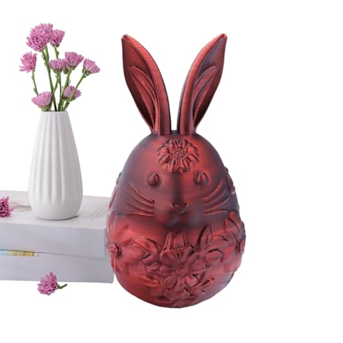 Chaies Bunny Ostereier, Ostereier gefüllt - Tragbare 3D -gedruckte kleine Haseneier,Animal Fidget Toy, leeres Osterspielzeug, Osterhome Schreibtischdekor für Korbdose Füllstoffe Chaies Bunny Ostereier, Ostereier gefüllt - Tragbare 3D -gedruckte kleine Haseneier,Animal Fidget Toy, leeres Osterspielzeug, Osterhome Schreibtischdekor für Korbdose Füllstoffe von Chaies