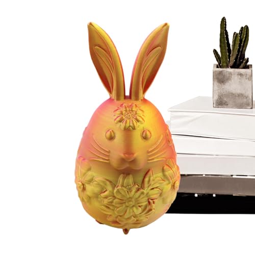 Chaies Dekorative Ostereier, Hasen -Ostereier - Tragbare 3D -gedruckte kleine Haseneier | Animal Fidget Toy, leeres Osterspielzeug, Osterhome Schreibtischdekor für Korbdose Füllstoffe Chaies Dekorative Ostereier, Hasen -Ostereier - Tragbare 3D -gedruckte kleine Haseneier | Animal Fidget Toy, leeres Osterspielzeug, Osterhome Schreibtischdekor für Korbdose Füllstoffe von Chaies