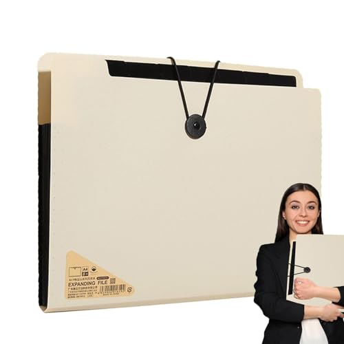 Chaies Erweiterbarer Datei-Organizer, erweiterbarer Dateiordner – erweiterbarer Ordner mit 13 Taschen | A4 Taschenordner Organizer, Rechnungsbelegungs-Organizer, Tragbar inkl Chaies Erweiterbarer Datei-Organizer, erweiterbarer Dateiordner – erweiterbarer Ordner mit 13 Taschen | A4 Taschenordner Organizer, Rechnungsbelegungs-Organizer, Tragbar inkl von Chaies