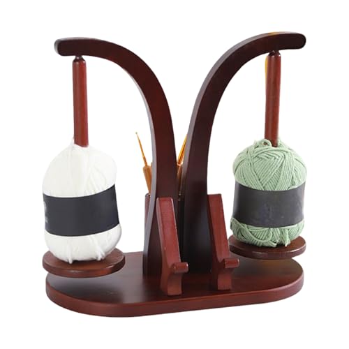 Chaies Garnhalter Haken | Magnethalterung Spulendreher mit Telefonhalterung | Spinnrolle für Geburtstag, Weihnachten, Muttertag von Chaies