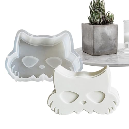Chaies Halloween Kerzenformen, Auto Aromatherapie Silikonform, Handgemachte Dekorationsfiguren Gipsformen Für Knete Epoxidharz Anhänger Seife Schokolade Pralinen Chaies Halloween Kerzenformen, Auto Aromatherapie Silikonform, Handgemachte Dekorationsfiguren Gipsformen Für Knete Epoxidharz Anhänger Seife Schokolade Pralinen von Chaies
