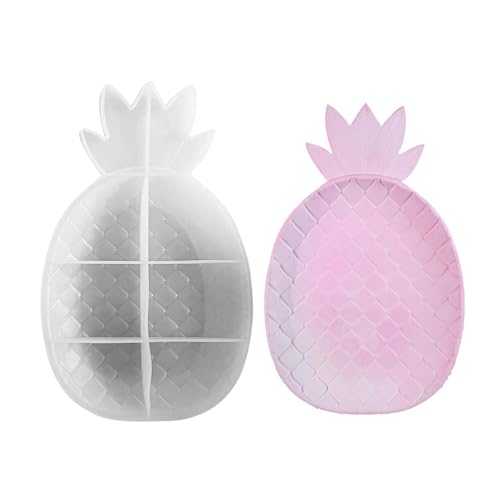 Chaies Tablettformen aus Silikonharz, Tablett-Form aus Silikon, Ananas-Schmuck, Formen für Obsttabletts, Epoxidharz-Formen für die Herstellung von von Chaies