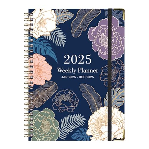 Chaies To Do Notizbücher, Planer 2025, A5 Spulen-To-Liste, Organizer für Aufgaben-Checkliste im Spulendesign, Wochenplaner, Planer Chaies To Do Notizbücher, Planer 2025, A5 Spulen-To-Liste, Organizer für Aufgaben-Checkliste im Spulendesign, Wochenplaner, Planer von Chaies