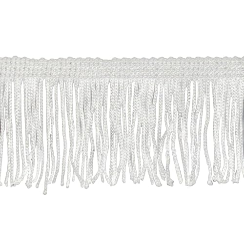 Chainette Fringe 5,1 cm P-7043-27 Weiß auf 9,1 m Rolle Chainette Fringe 5,1 cm P-7043-27 Weiß auf 9,1 m Rolle von Chainette Fringe