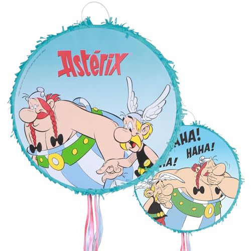 Asterix und Obelix Pinata rund 40 cm blau Comic Film Party-Zubehör Deko ohne Füllung Lizenz-Zubehör Party-Deko Geburtstag Mottoparty Asterix und Obelix Pinata rund 40 cm blau Comic Film Party-Zubehör Deko ohne Füllung Lizenz-Zubehör Party-Deko Geburtstag Mottoparty von Chaks