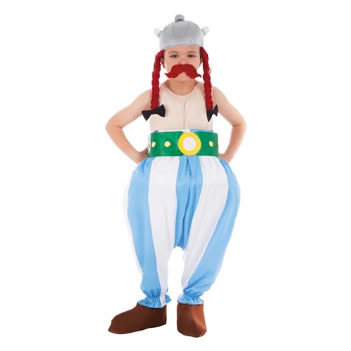 Chaks C4192152 Obelix Kostüm Set, Jungen, Mehrfarbig, 152cm von Chaks