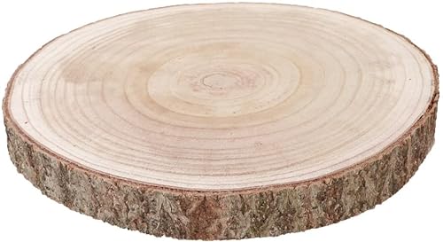 Chaks Extra großer Holzring 3,5 cm, natur, flach, Ø 36 – 40 cm von Chaks