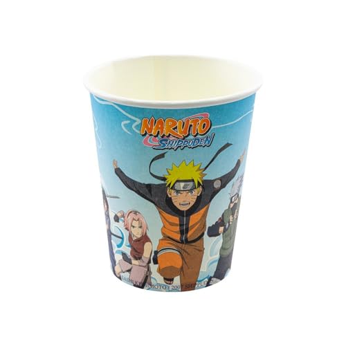 Chaks Naruto 12803-NA, Pappbecher, 25 cl, 8 Stück von Chaks