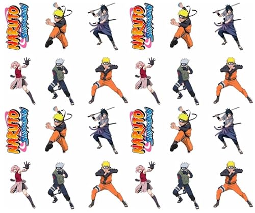 Chaks Naruto 12805-NA, Konfetti, Karton, 3,5 cm, 24 Stück von Chaks