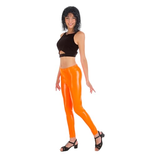 Chaks - Neon Leggings Damen, 80er Jahre Outfit, Hose für Karneval, Party, Festival von Chaks