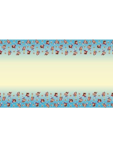 Chaks Tischdecke aus recycelbarem Papier, 136 x 228 cm, Motiv: One Piece – mehrfarbig von Chaks