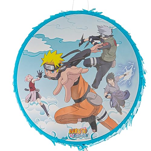 Chaks Naruto Pinata rund 40 cm für Kinder - Anime Geburtstagsparty Deko - Karton und Papier - Naruto Shippuden von Chaks