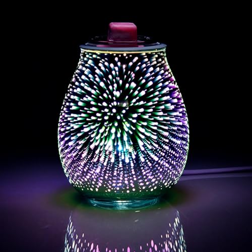 3D Feuerwerk Duftwachs Aromalampe Elektrisch Mit Timer, Duftöl Lampe Für Zuhause, Büro & Schlafzimmer 3D Feuerwerk Duftwachs Aromalampe Elektrisch Mit Timer, Duftöl Lampe Für Zuhause, Büro & Schlafzimmer von ChaneeHann