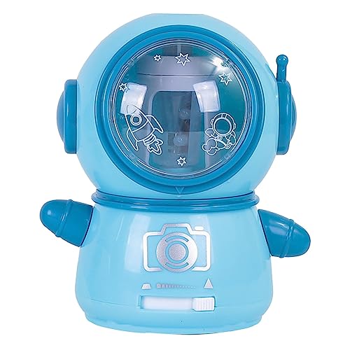 Changor Elektrischer Bleistiftspitzer, USB- und Batterieantrieb Automatischer Bleistiftspitzer für Kinder, Klassenzimmerhaus (Blau grün) von Changor