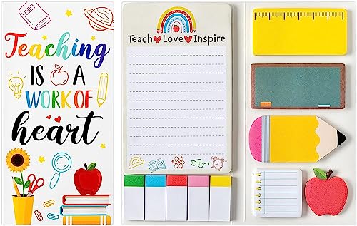 Lehrer Geschenk, Lehrerin Geschenk Abschiedsgeschenk Lehrer Geschenke für Lehrerinnen, Haftnotizen Klebezettel Set Page Marker Sticky Notes Haftstreifen Geschenk für Lehrerin Lehrer Geschenk, Lehrerin Geschenk Abschiedsgeschenk Lehrer Geschenke für Lehrerinnen, Haftnotizen Klebezettel Set Page Marker Sticky Notes Haftstreifen Geschenk für Lehrerin von Charfia
