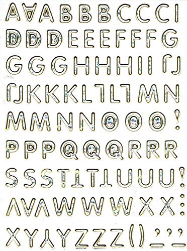 Charo Silber Buchstaben ABC Aufkleber Ziffer 10 mm hoch 1 Blatt 135 mm x 100 mm Sticker Basteln Kinder Party Metallic-Look Charo Silber Buchstaben ABC Aufkleber Ziffer 10 mm hoch 1 Blatt 135 mm x 100 mm Sticker Basteln Kinder Party Metallic-Look von Charo