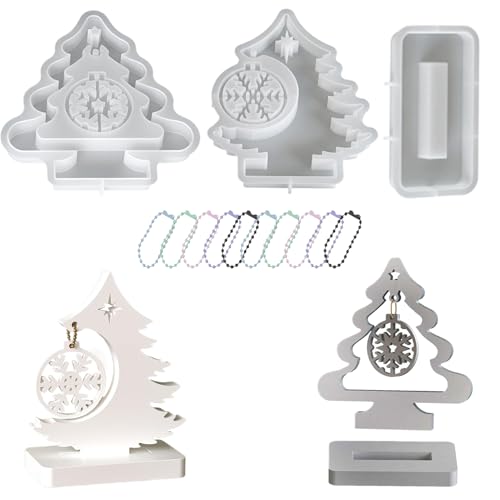 2 Stück Silikonformen Gießformen Weihnachten Weihnachtsbaum Silikon Gießform mit Sockel, Weihnachten Kerzenhalter Weihnachtsbaum Giessformen Epoxidharz Weihnachte für Teelichthalter Handwerk 2 Stück Silikonformen Gießformen Weihnachten Weihnachtsbaum Silikon Gießform mit Sockel, Weihnachten Kerzenhalter Weihnachtsbaum Giessformen Epoxidharz Weihnachte für Teelichthalter Handwerk von Chdnhe