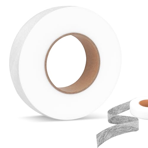 Cheerhom Saumband zum Aufbügeln 64 m Länge und 20 mm Breite, Bügelband zum Bügeln für Textilien wie Hosen Gardinen Vorhänge, Gardinen Kürzen ohne Nähen, Bügelsaumband für Vorhänge Weiß Cheerhom Saumband zum Aufbügeln 64 m Länge und 20 mm Breite, Bügelband zum Bügeln für Textilien wie Hosen Gardinen Vorhänge, Gardinen Kürzen ohne Nähen, Bügelsaumband für Vorhänge Weiß von Cheerhom