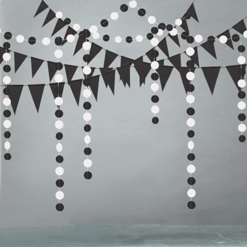 Halloween-Girlande mit Spinnennetz-Motiv, Party-Dekoration, Banner, Hintergrund, Partyzubehör von Cheerland