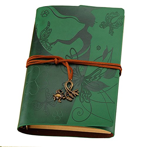 Cheerlife 4 in 1 Leder Tagebuch mit Lineal, Klarsichttasche und Stift, A6 Notizbuch Blanko Nachfüllbar Ringbuch Vintage Reisetagebuch leere Notebook Musterzeichenfolge Gebunden Travel Journal Diary Cheerlife 4 in 1 Leder Tagebuch mit Lineal, Klarsichttasche und Stift, A6 Notizbuch Blanko Nachfüllbar Ringbuch Vintage Reisetagebuch leere Notebook Musterzeichenfolge Gebunden Travel Journal Diary von Cheerlife