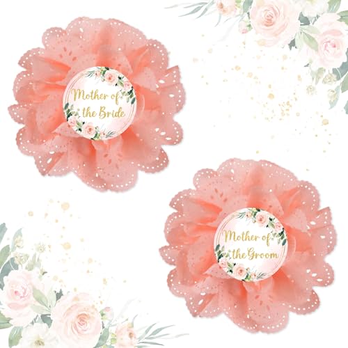 Cheerupp 2 Stück Goldene rosa Mutter der Braut und des Bräutigams Weißblech-Anstecknadeln, rotgoldene Brautdusch-Knopfnadeln, Geschenke für Mütter, Hochzeitsknöpfe für Junggesellinnenabschied Cheerupp 2 Stück Goldene rosa Mutter der Braut und des Bräutigams Weißblech-Anstecknadeln, rotgoldene Brautdusch-Knopfnadeln, Geschenke für Mütter, Hochzeitsknöpfe für Junggesellinnenabschied von Cheerupp