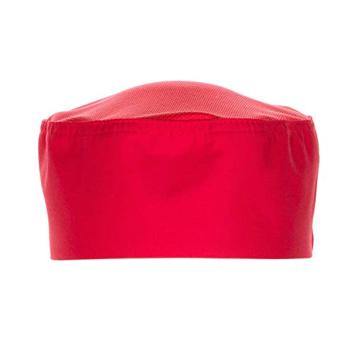 Chef Works Unisex Color Cool Vent Chef Beanie, Rot, Einheitsgröße EU von Chef Works