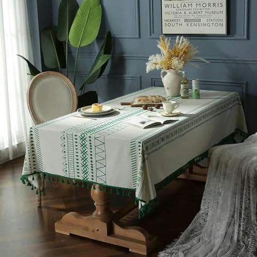 140~300 cm böhmisch geometrische, mehrfarbige gedruckte Tischdecke mit Quasten, rechteckiger Nachttisch-Cover Home Party Dekoration-Green-140x140cm 140~300 cm böhmisch geometrische, mehrfarbige gedruckte Tischdecke mit Quasten, rechteckiger Nachttisch-Cover Home Party Dekoration-Green-140x140cm von ChenYuNiu