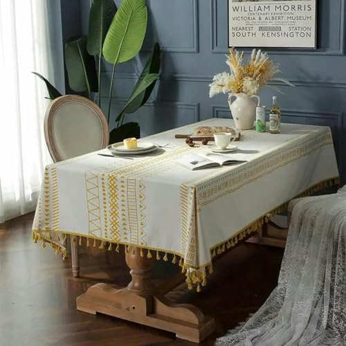 140~300 cm böhmisch geometrische, mehrfarbige gedruckte Tischdecke mit Quasten, rechteckiger Nachttisch-Cover Home Party-Dekoration-Yellow-140x300 cm 140~300 cm böhmisch geometrische, mehrfarbige gedruckte Tischdecke mit Quasten, rechteckiger Nachttisch-Cover Home Party-Dekoration-Yellow-140x300 cm von ChenYuNiu