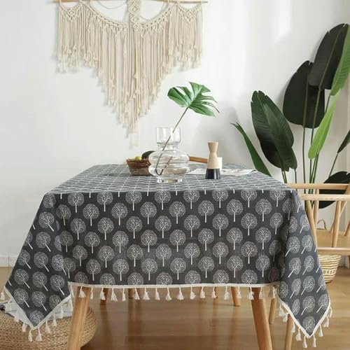 60~300 cm rechteckige Baumwollwäsche-Tischdecke mit Quasten, Küchentischtuch-Tischdecke für Tischdekoration Couchtisch Deckung-60 x 60 cm 60~300 cm rechteckige Baumwollwäsche-Tischdecke mit Quasten, Küchentischtuch-Tischdecke für Tischdekoration Couchtisch Deckung-60 x 60 cm von ChenYuNiu