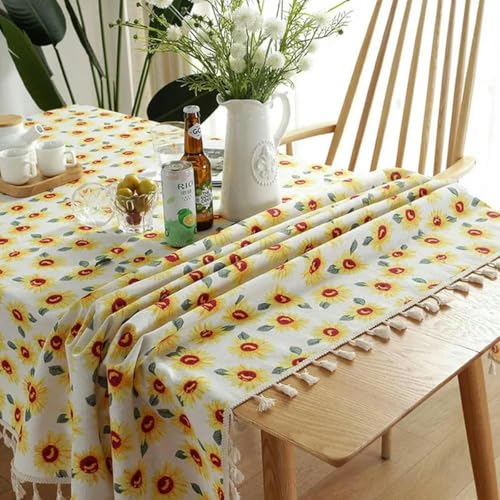 90~300 cm Vintage Baumwollwäsche rechteckige Tischdecke mit Quasten für Tisch-Pastoral Dekoration für Esstischabdeckungen Tee-Tuch-6-140x280 cm 90~300 cm Vintage Baumwollwäsche rechteckige Tischdecke mit Quasten für Tisch-Pastoral Dekoration für Esstischabdeckungen Tee-Tuch-6-140x280 cm von ChenYuNiu