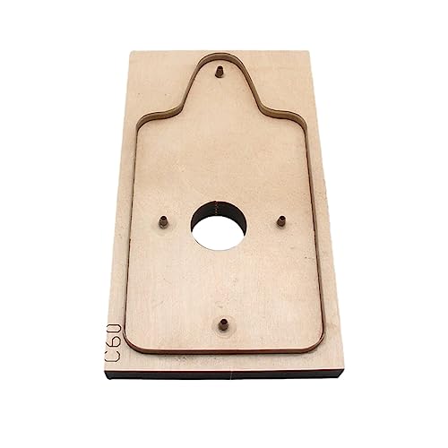 Stanzform für Brieftaschen, Holzschablone, Kartenhalter, Kartenbeutel, Vorlagen (1 Stück) von Chencunquangod