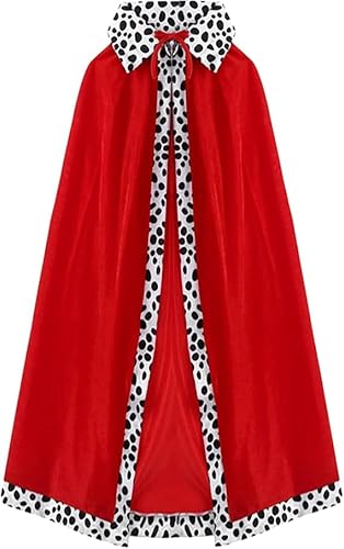 King Robe, Erwachsenenkostüm, Party, Kostüm, Samt, Kapuzenumhang, für Halloween, Weihnachten, Cosplay, 120 cm King Robe, Erwachsenenkostüm, Party, Kostüm, Samt, Kapuzenumhang, für Halloween, Weihnachten, Cosplay, 120 cm von ChengChengJin