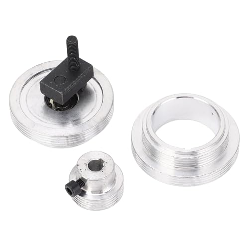 Aluminum Alloy Mini Lathe Belt Bearing Pulley Set, Including Spindle, Motor, and Transition Pulley, Compatible with MX 210 WM 210 8x16 220x400 220x600 Mini Lathes, Installation, Aluminum Alloy Mini Lathe Belt Bearing Pulley Set, Including Spindle, Motor, and Transition Pulley, Compatible with MX 210 WM 210 8x16 220x400 220x600 Mini Lathes, Installation, von ChengyuWei